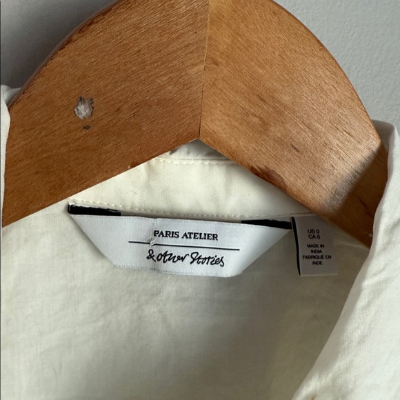 & OTHER STORIES Scalloped Blouse 0 - Picture 7 of 10